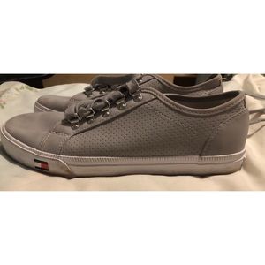Gray Tommy Hilfiger Shoes
